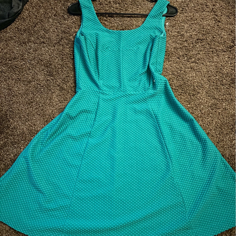 Teal dress